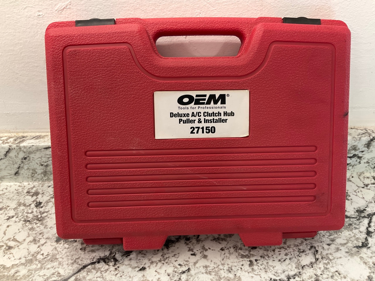 OEM TOOLS 27150 A/C Compressor Clutch Hub Removal & Installation Tool Set Kit
