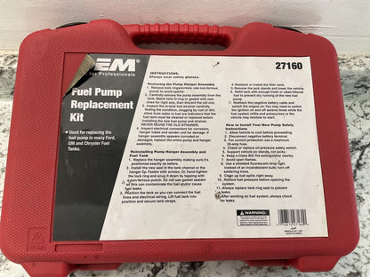 OEM TOOLS 27160 Fuel Pump Replacement Tool Set Kit: For GM, Chrysler & Ford