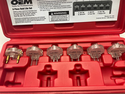 OEM Tools 27161 8-piece Noid Light Set -  FUEL INJECTOR SYSTEM TESTER