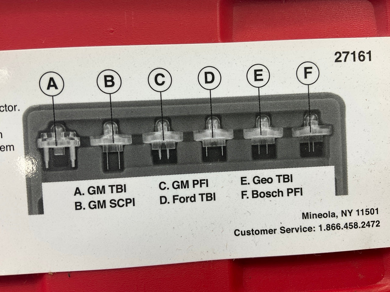 OEM Tools 27161 8-piece Noid Light Set -  FUEL INJECTOR SYSTEM TESTER
