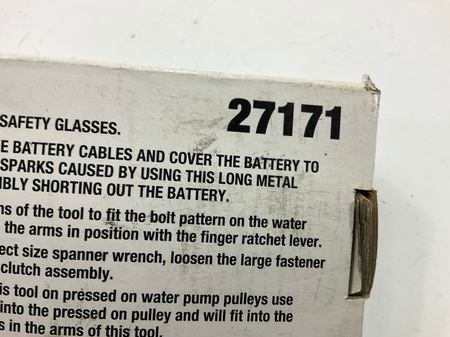 USED #23 - OEM Tools 27171 Adjustable Fan Clutch Holding Tool