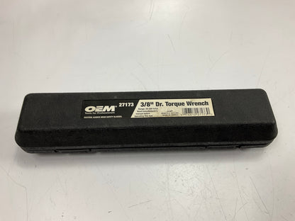 USED #10 - OEM Tools 27173 3/8'' Drive Click Style Torque Wrench 20-200 Inch/Lbs.