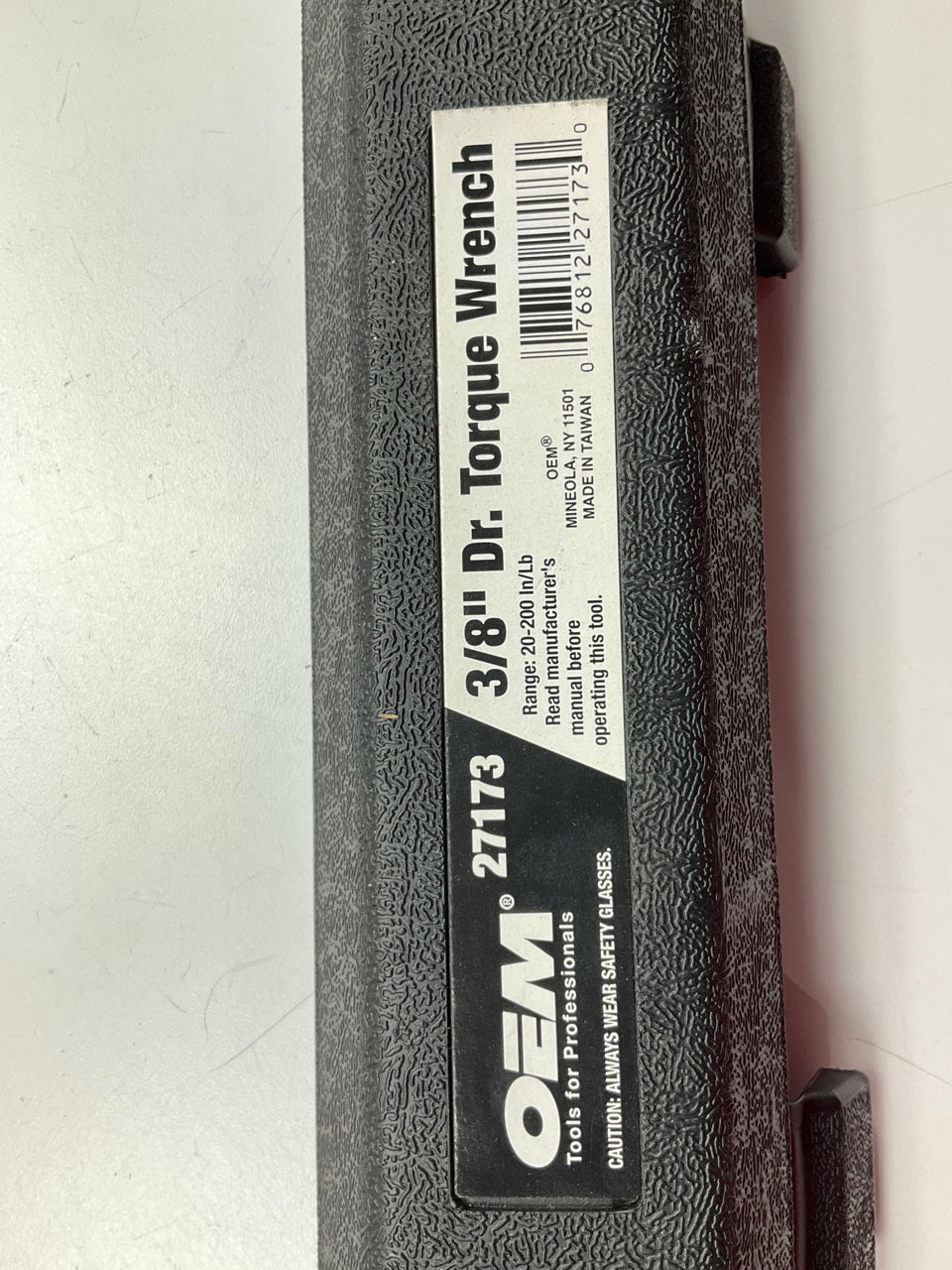 USED #2 - OEM Tools 27173 3/8'' Drive Click Style Torque Wrench 20-200 Inch/Lbs.