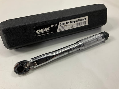 USED #6 - OEM Tools 27173 3/8'' Drive Click Style Torque Wrench 20-200 Inch/Lbs.