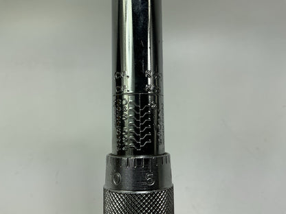 USED #8 - OEM Tools 27173 3/8'' Drive Click Style Torque Wrench 20-200 Inch/Lbs.