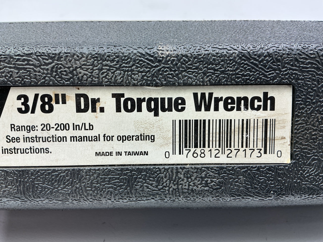 USED #8 - OEM Tools 27173 3/8'' Drive Click Style Torque Wrench 20-200 Inch/Lbs.