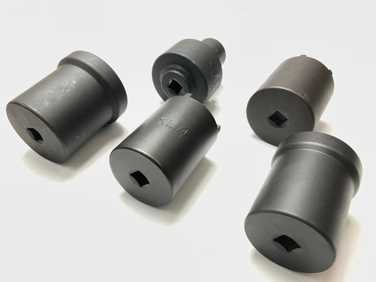 USED #14 OEM Tools 27174 1/2'' Drive 5-Piece Spindle Nut Locknut Axle Socket Set