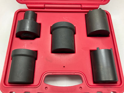 USED #27 OEM Tools 27174 1/2'' Drive 5-Piece Spindle Nut Locknut Axle Socket Set