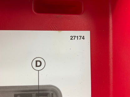 USED #27 OEM Tools 27174 1/2'' Drive 5-Piece Spindle Nut Locknut Axle Socket Set