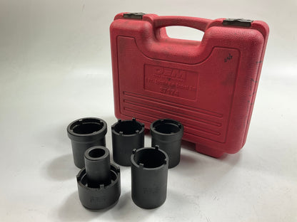 USED #41 OEM Tools 27174 1/2'' Drive 5-Piece Spindle Nut Locknut Axle Socket Set