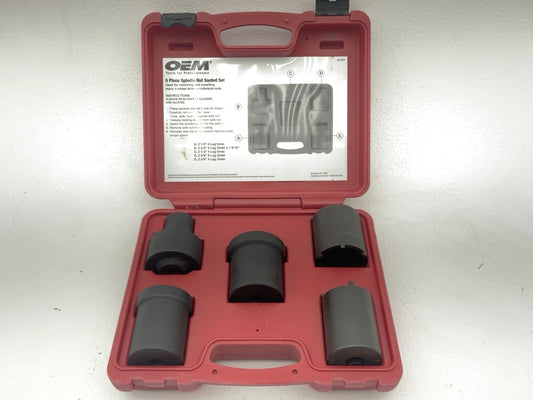USED #42 OEM Tools 27174 1/2'' Drive 5-Piece 4WD Spindle Nut Remover Socket Tool