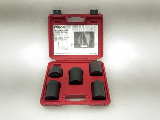 USED #43 OEM Tools 27174 1/2'' Drive 5-Piece 4WD Spindle Nut Remover Socket Tool