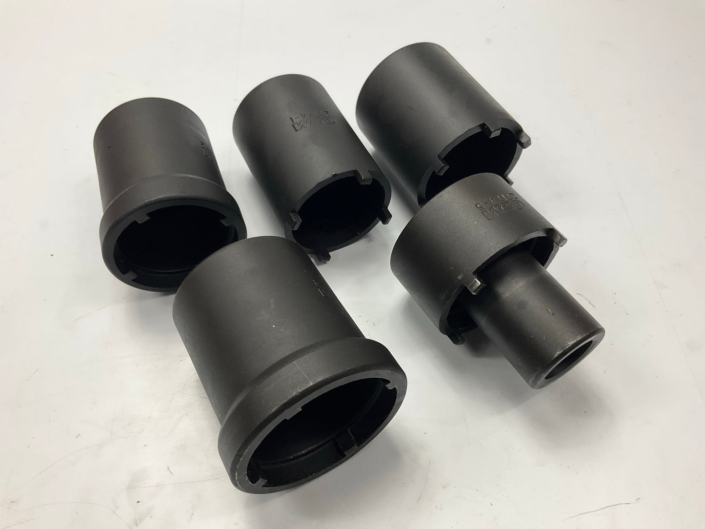 USED #50 OEM Tools 27174 1/2'' Drive 5-Piece Spindle Nut Locknut Axle Socket Set