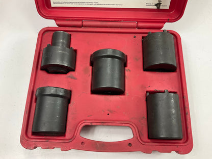 USED #55 OEM Tools 27174 1/2'' Drive 5-Piece Spindle Nut Locknut Axle Socket Set