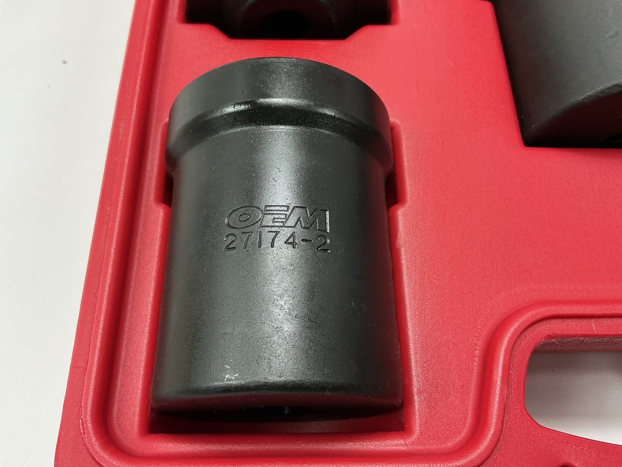 USED #61 OEM Tools 27174 1/2'' Drive 5-Piece Spindle Nut Locknut Axle Socket Set