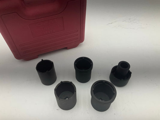 USED #65 OEM Tools 27174 1/2'' Drive 5-Piece Spindle Nut Locknut Axle Socket Set