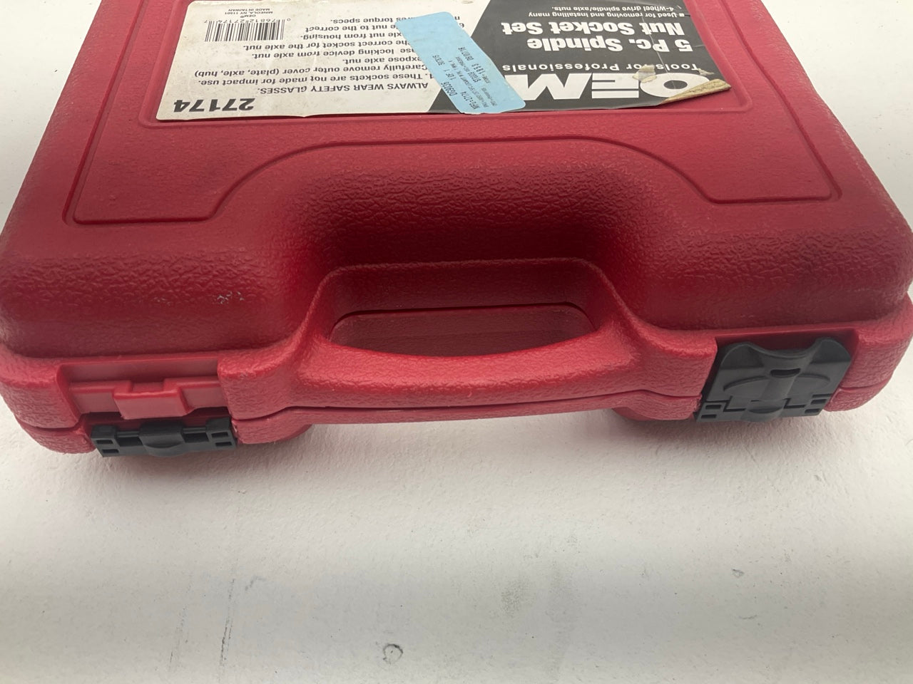 USED #65 OEM Tools 27174 1/2'' Drive 5-Piece Spindle Nut Locknut Axle Socket Set