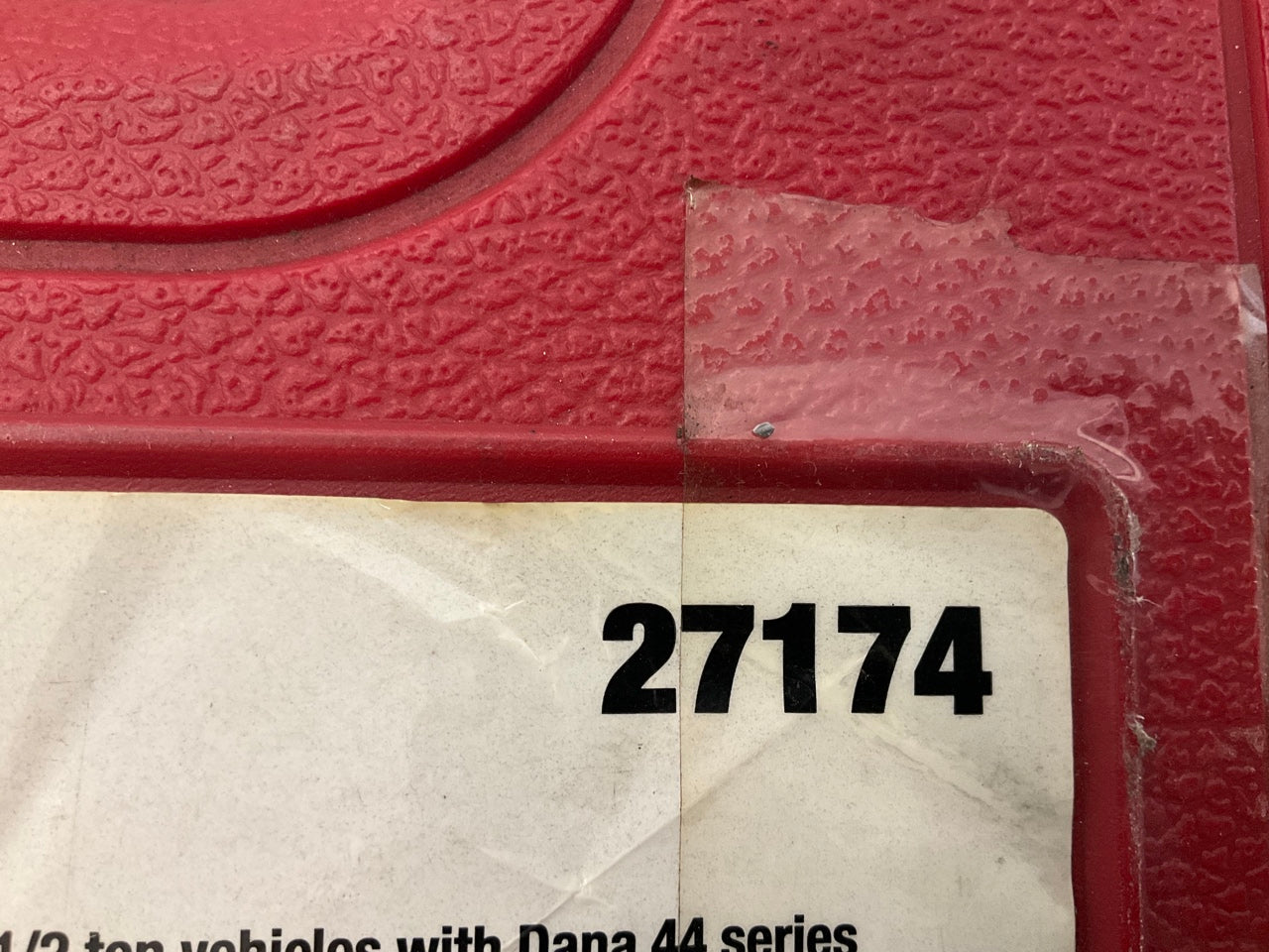 USED  OEM Tools 27174 1/2'' Drive 5-Piece 4WD Spindle Nut Remover Socket Tool Set