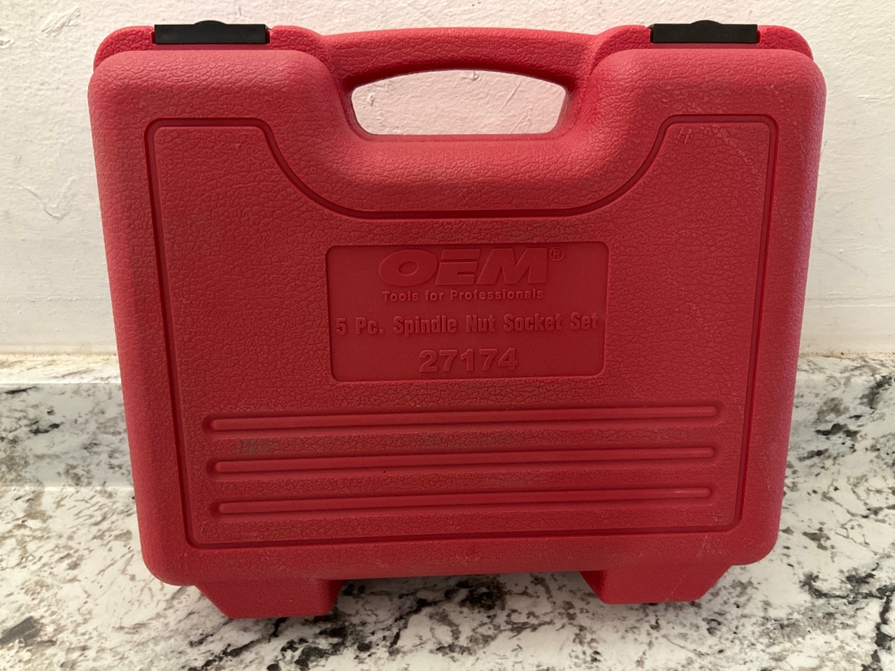 OEM Tools 27174 1/2'' Drive 5-Piece Spindle Nut Locknut Axle Socket Set