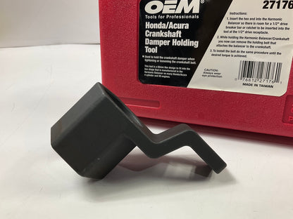 USED #15 - OEM Tools 27176 Crankshaft Damper Holding Tool For Honda / Acura
