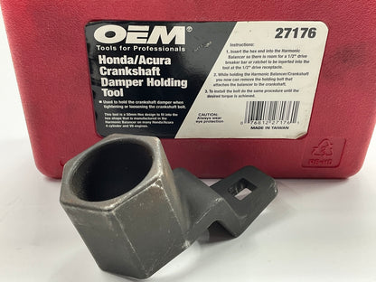 USED #17 - OEM Tools 27176 Crankshaft Damper Holding Tool For Honda / Acura