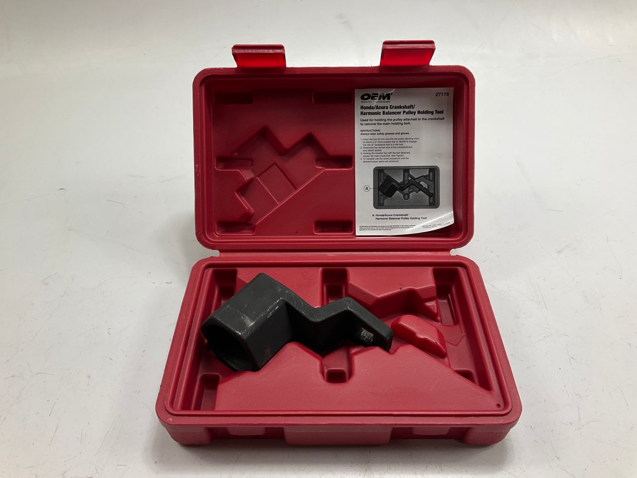 USED #32 - OEM Tools 27176 Crankshaft Damper Holding Tool For Honda / Acura