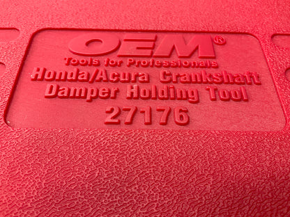 USED #36 - OEM Tools 27176 Crankshaft Damper Holding Tool For Honda / Acura