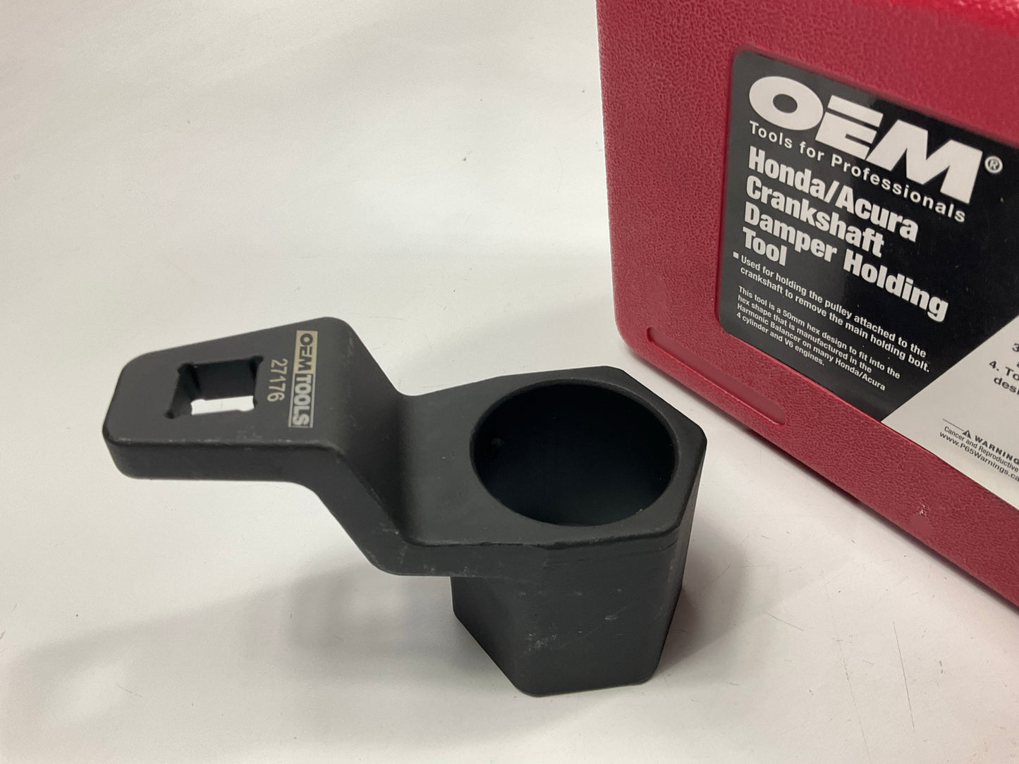 USED #37 - OEM Tools 27176 Crankshaft Damper Holding Tool For Honda / Acura