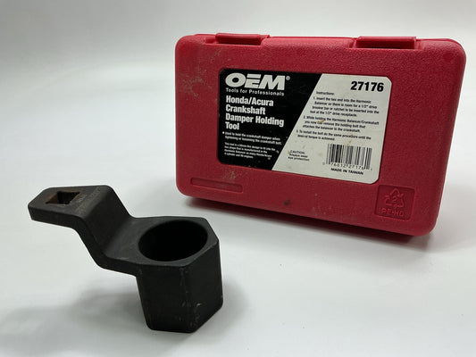 USED #39 - OEM Tools 27176 Crankshaft Damper Holding Tool For Honda / Acura