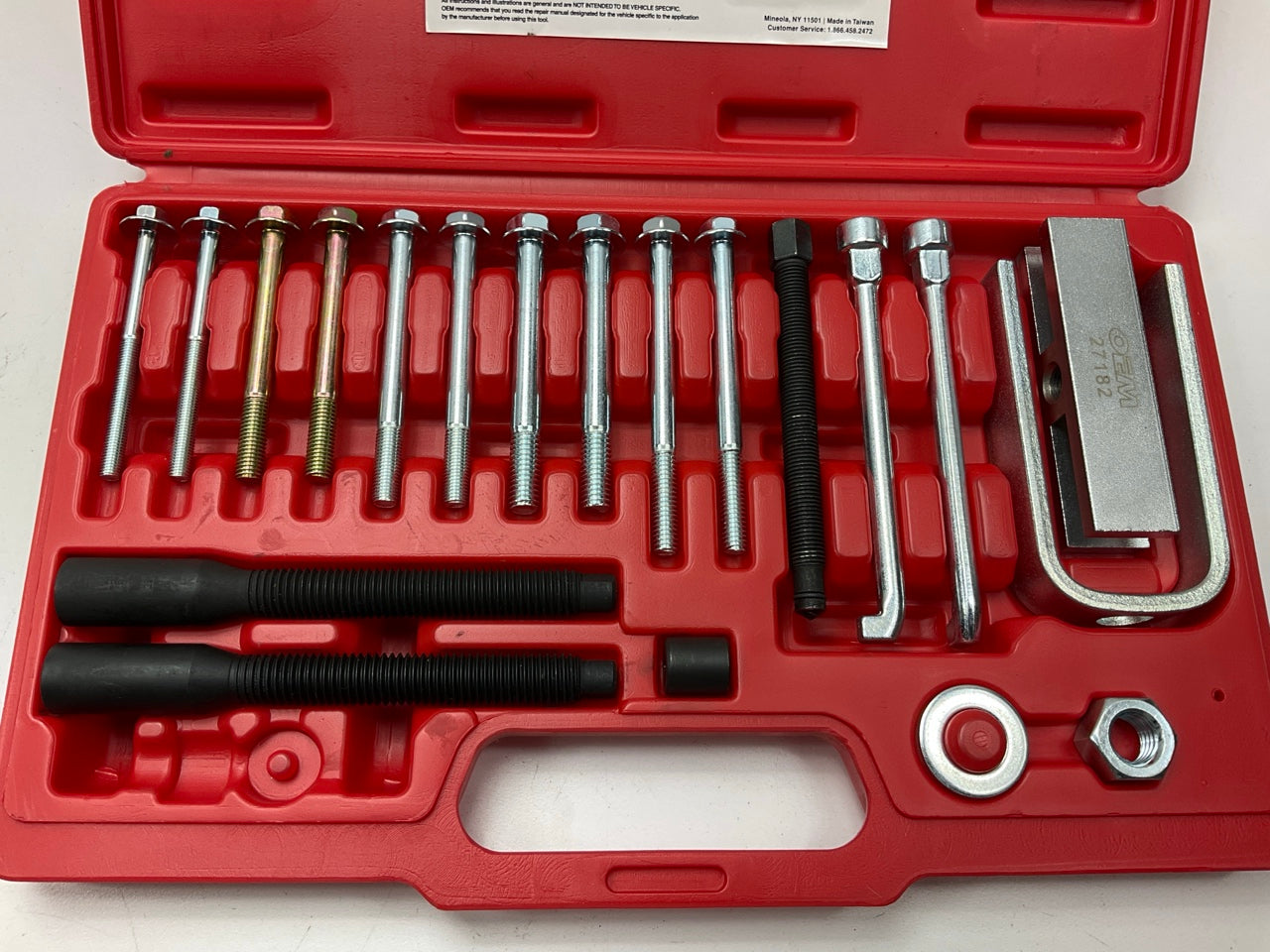 USED #21 - OEM TOOLS 27182 Steering Wheel Puller Set Removal Kit Lock Plate Tool