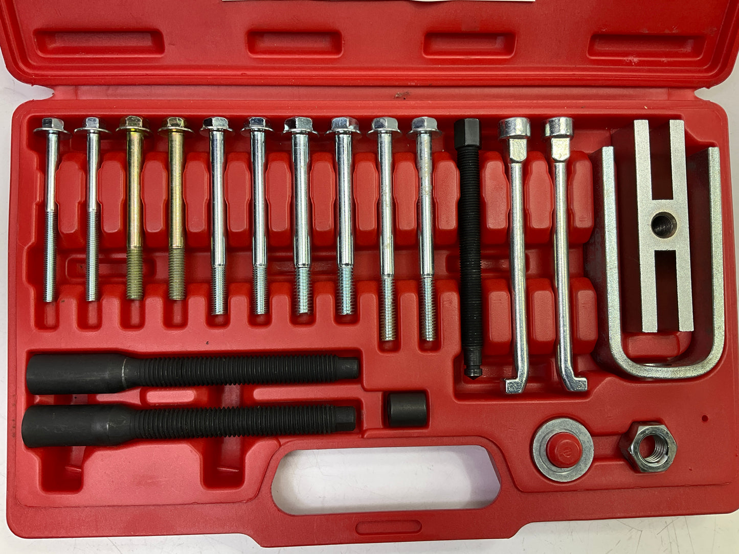 USED #37 - OEM TOOLS 27182 Steering Wheel Puller Set Removal Kit Lock Plate Tool