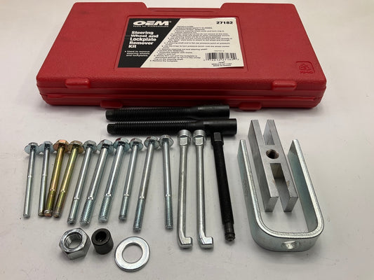 USED #5 - OEM TOOLS 27182 Steering Wheel Puller Set Removal Kit Lock Plate Tool