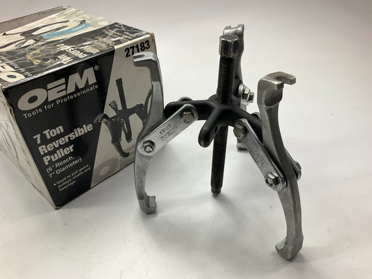 USED #10 - OEM Tools 27183 Reversible Puller, 2 & 3 Jaw, 7-Ton, 7'' Spread