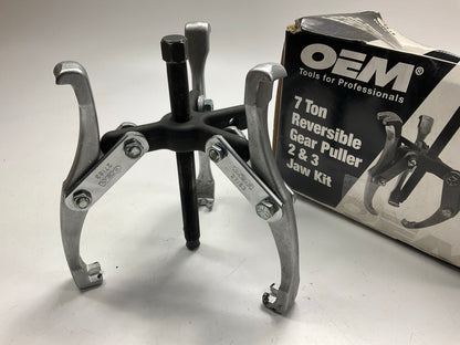 USED #14 - OEM Tools 27183 Reversible Puller, 2 & 3 Jaw, 7-Ton, 7'' Spread
