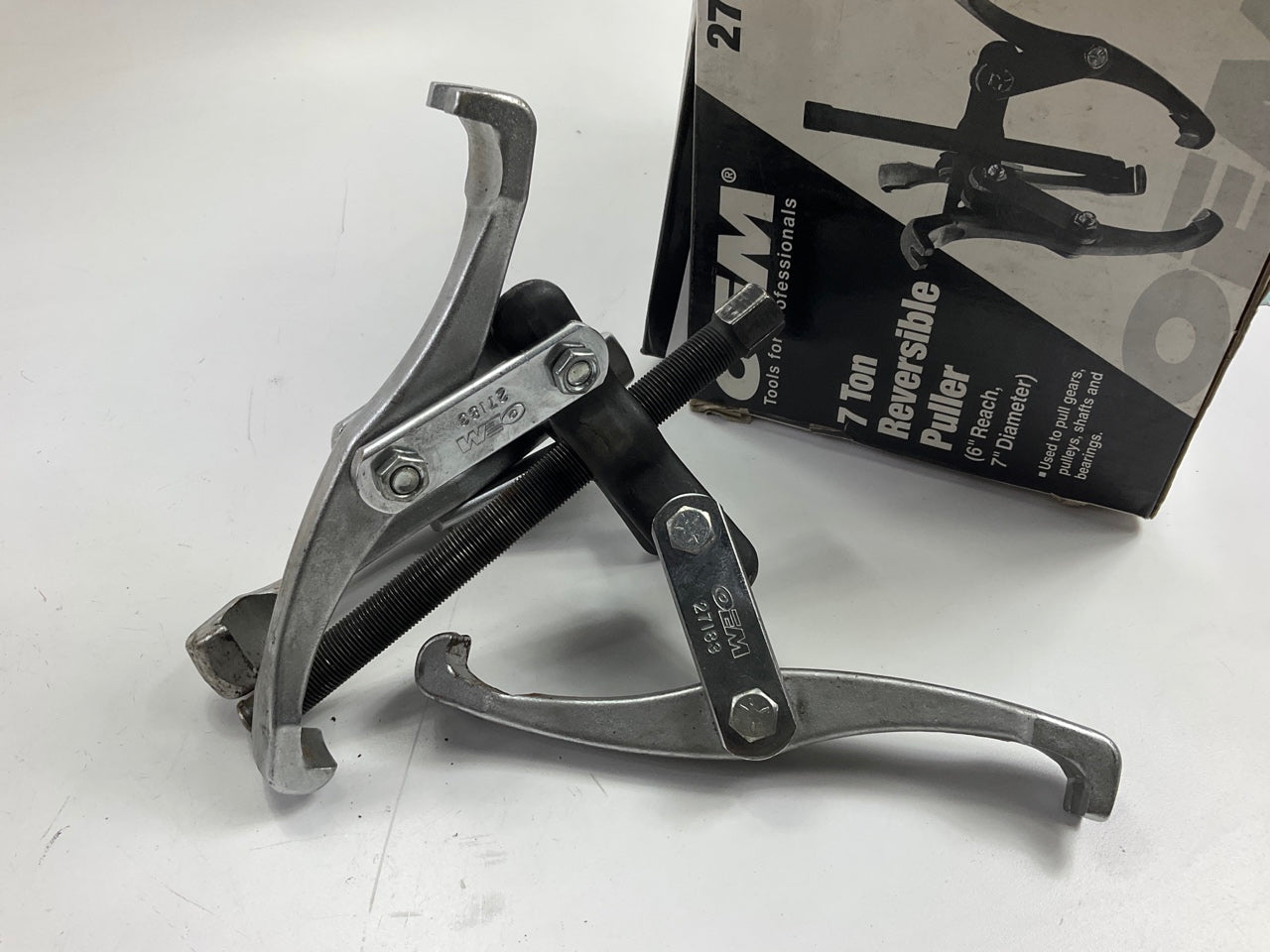 USED #16 - OEM Tools 27183 Reversible Puller, 2 & 3 Jaw, 7-Ton, 7'' Spread
