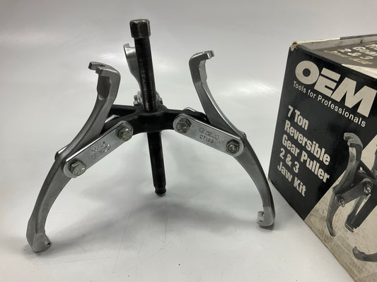 USED #18 - OEM Tools 27183 Reversible Puller, 2 & 3 Jaw, 7-Ton, 7'' Spread