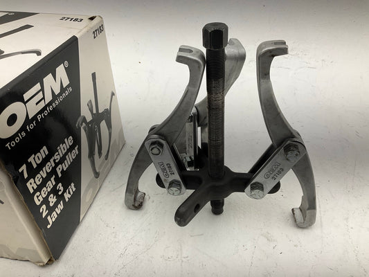 USED #26 - OEM Tools 27183 Reversible Puller, 2 & 3 Jaw, 7-Ton, 7'' Spread