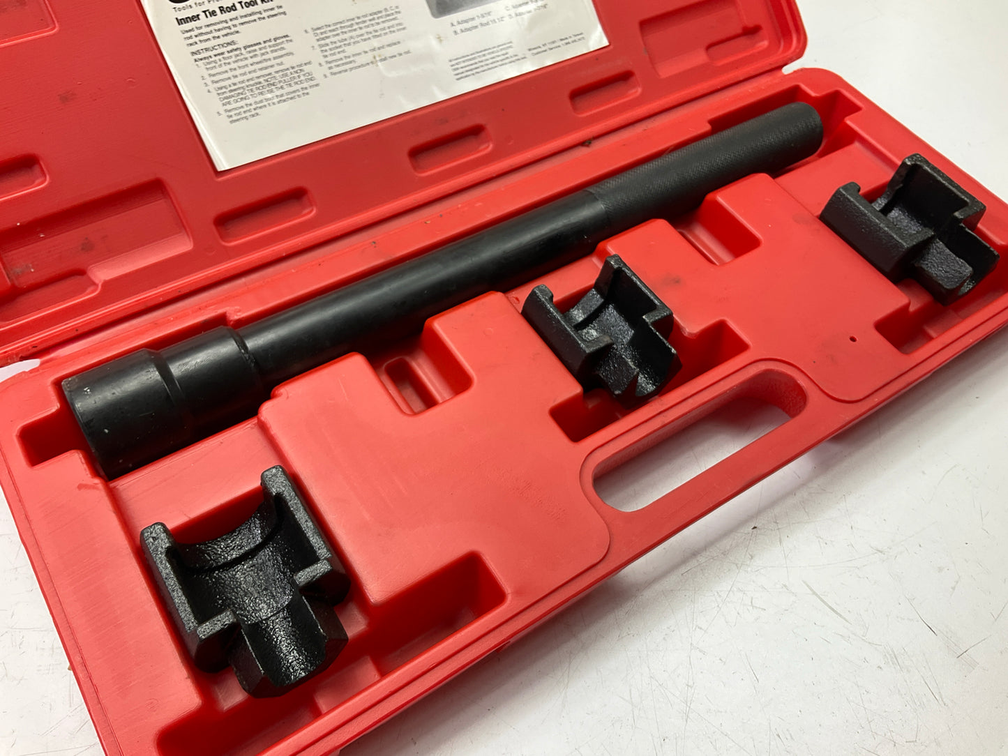 USED #35 OEM Tools 27185 Inner Tie Rod Removal Tool Kit For Rack & Pinion