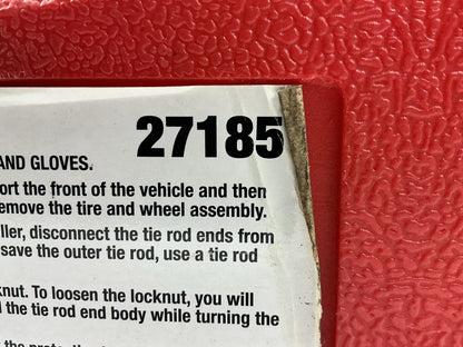 USED #40 OEM Tools 27185 Inner Tie Rod Removal Tool Kit For Rack & Pinion