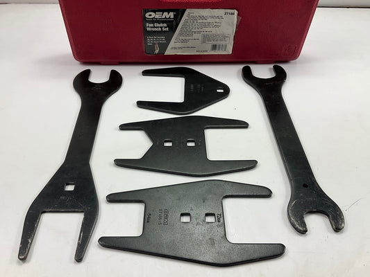 USED #11 OEM Tools 27186 9 Size Fan Clutch Wrench Set Remove From Water Pump