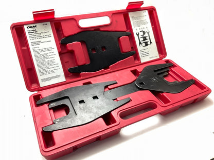 USED #12 OEM Tools 27186 9 Size Fan Clutch Wrench Set Remove From Water Pump
