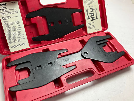 USED #16 OEM Tools 27186 9 Size Fan Clutch Wrench Set Remove From Water Pump