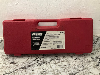 USED #1 OEM Tools 27186 5-PC 9 Size Fan Clutch Wrench Set Remove From Water Pump