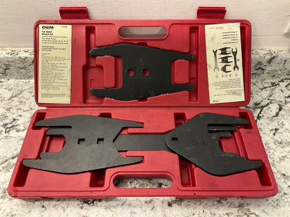 VERY LIGHTLY USED #2 OEM Tools 27186 Fan Clutch 5 PIECE Wrench Set