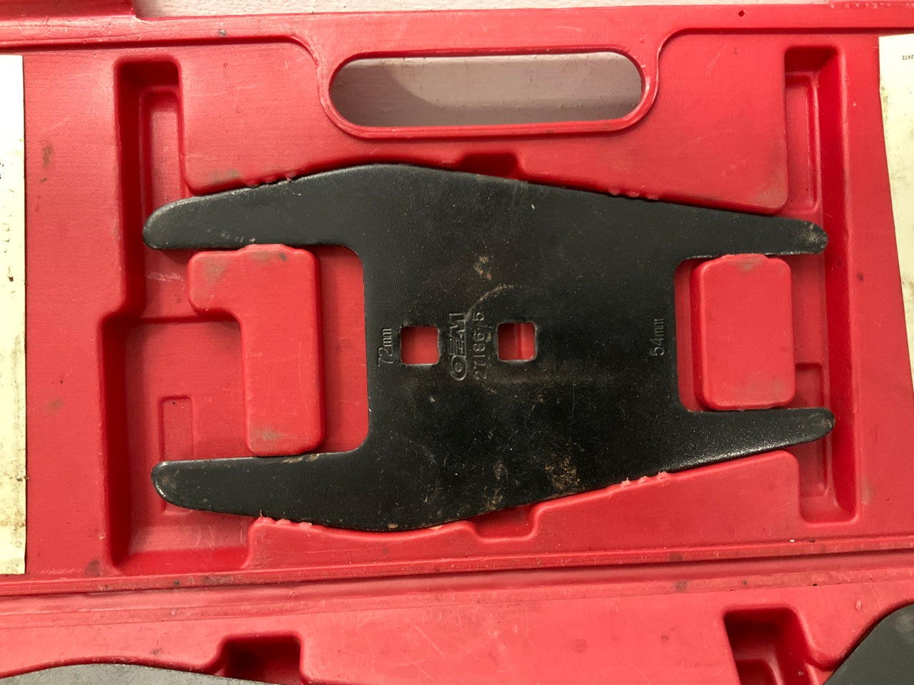 VERY LIGHTLY USED #2 OEM Tools 27186 Fan Clutch 5 PIECE Wrench Set