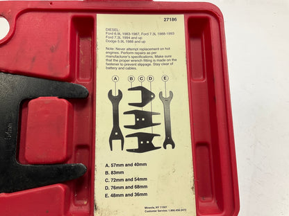 USED #33 OEM Tools 27186 9 Size Fan Clutch Wrench Set Remove From Water Pump