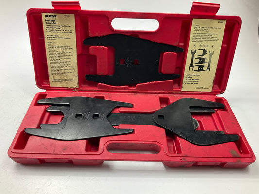 USED #36 OEM Tools 27186 9 Size Fan Clutch Wrench Set Remove From Water Pump