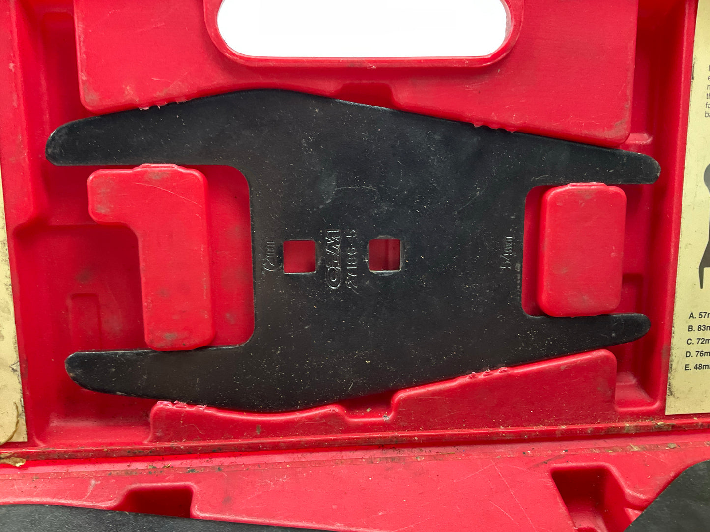 USED #36 OEM Tools 27186 9 Size Fan Clutch Wrench Set Remove From Water Pump