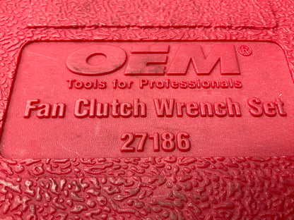 USED #36 OEM Tools 27186 9 Size Fan Clutch Wrench Set Remove From Water Pump