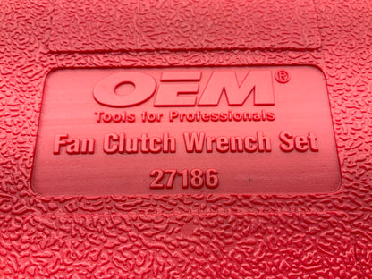 USED #39 OEM Tools 27186 9 Size Fan Clutch Wrench Set Remove From Water Pump
